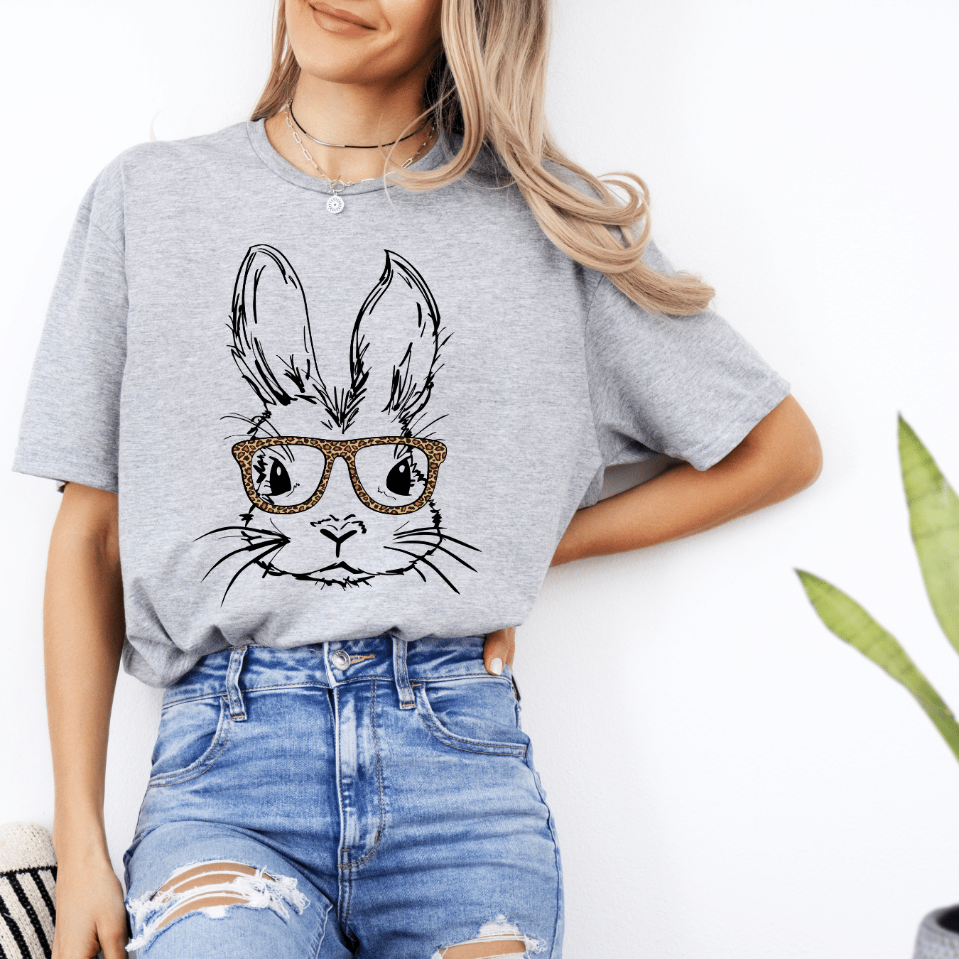 Bunny - Leopard Glasses