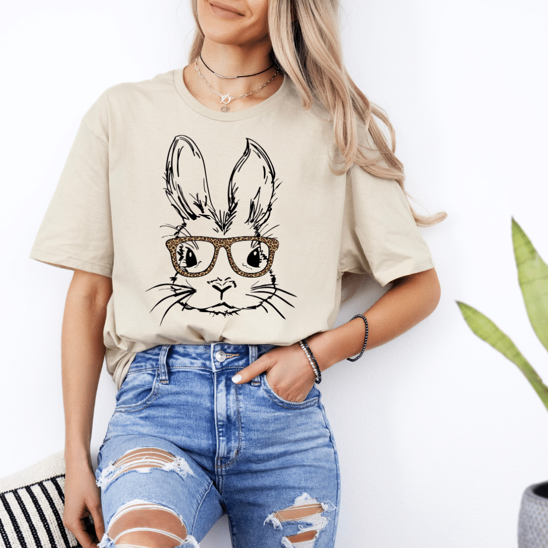Bunny - Leopard Glasses