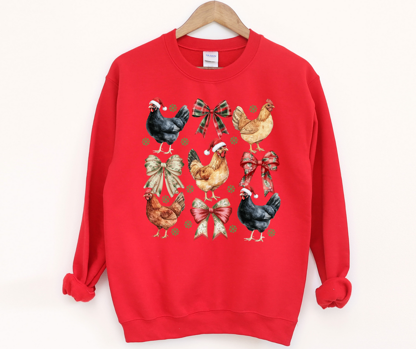 Christmas Chicken Coquette