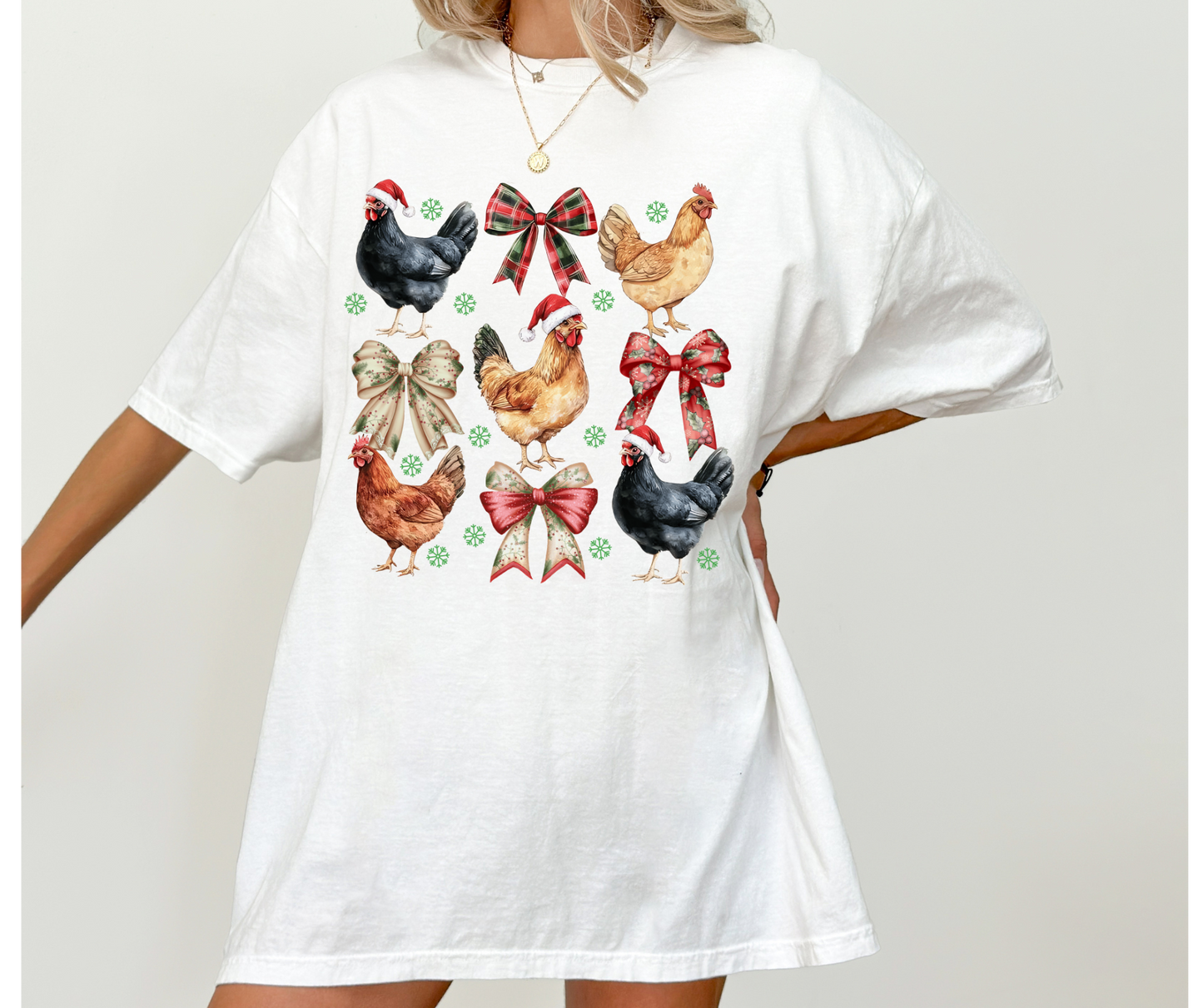 Christmas Chicken Coquette