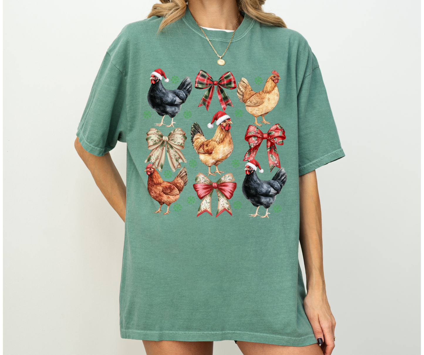 Christmas Chicken Coquette