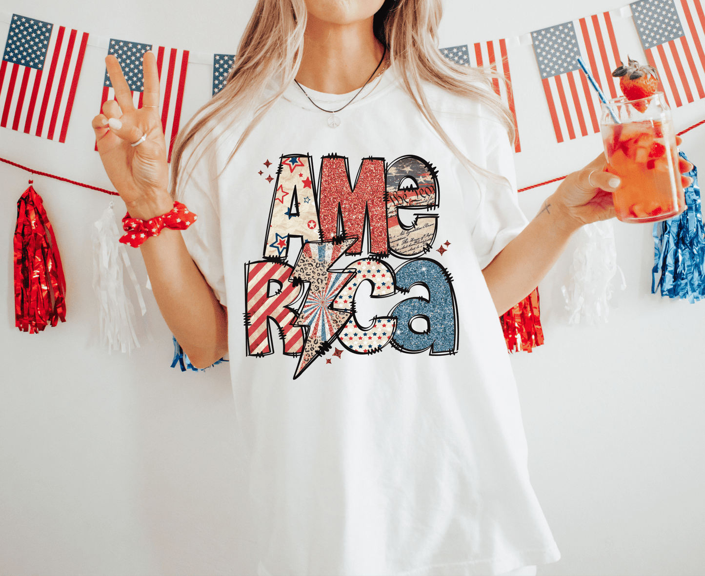 AMERICA Comfort Colors Tee