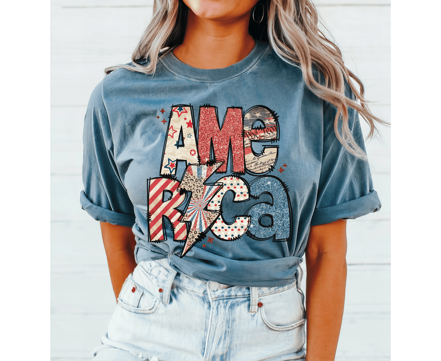 AMERICA Comfort Colors Tee