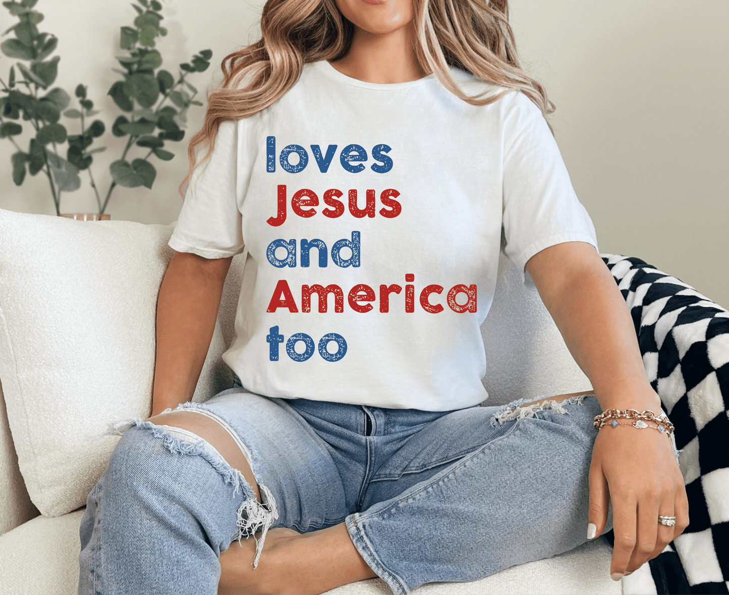 Loves Jesus & America Too