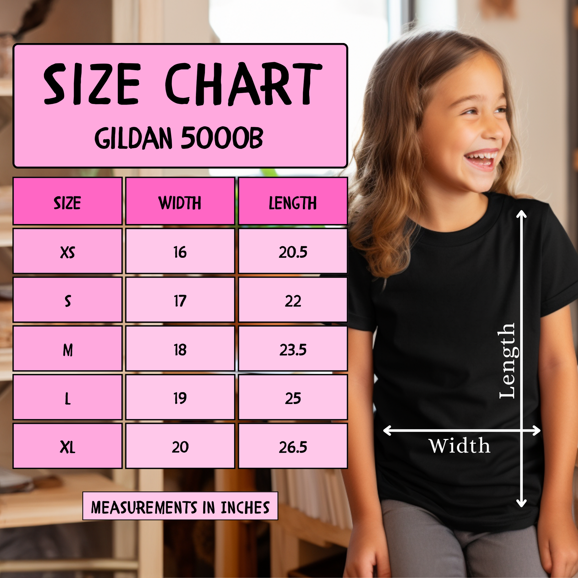 Youth Size Chart