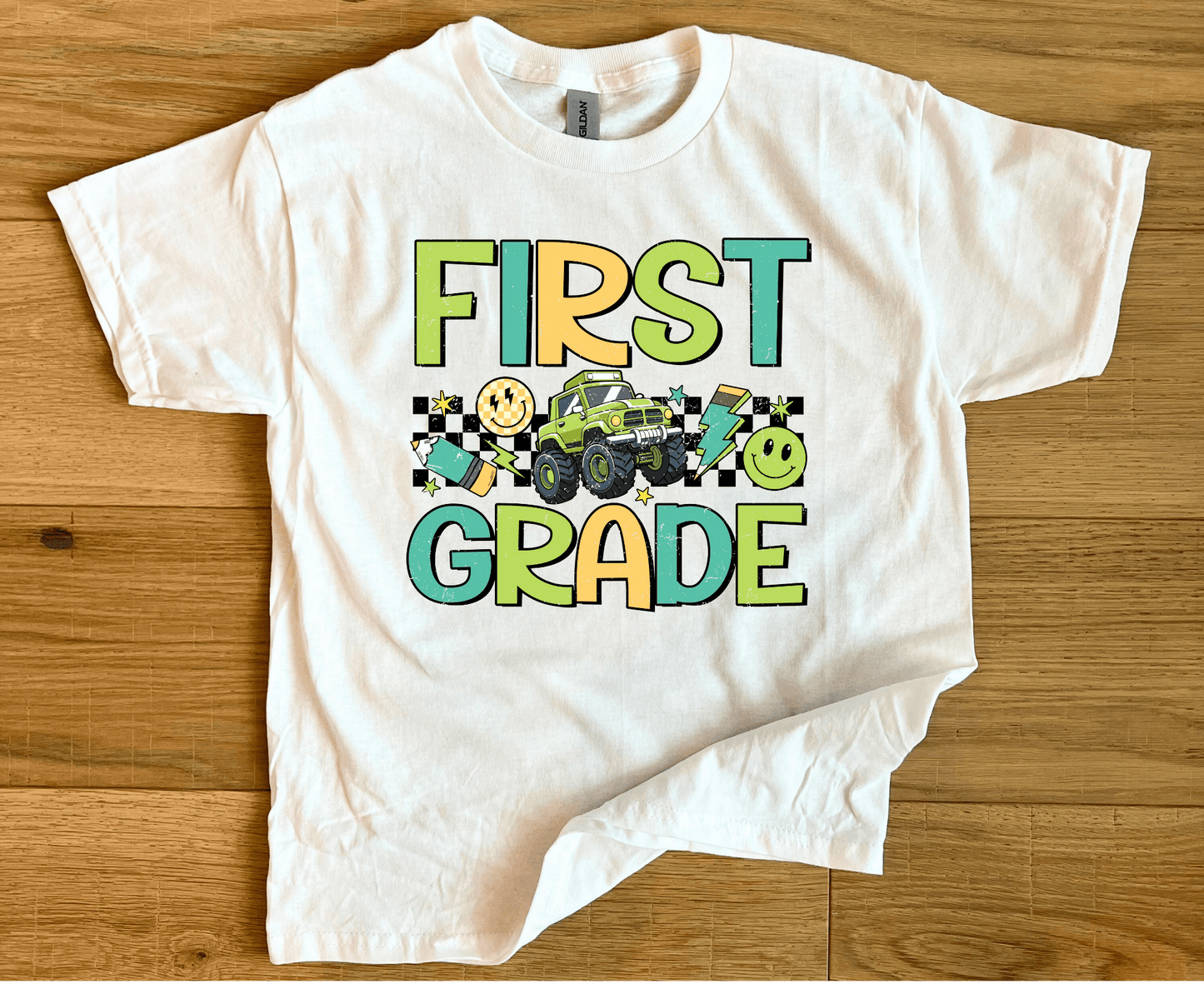 Boys Grade Level Tee - Truck