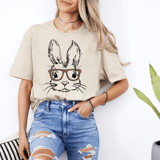 Bunny - Leopard Glasses